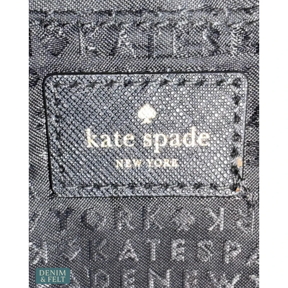 Kate Spade Owl Mini Backpack Novelty Black‎ Nylon Faux Fur Whimsical Animal Bag